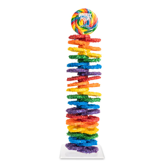 Rainbow Pretzel Stack