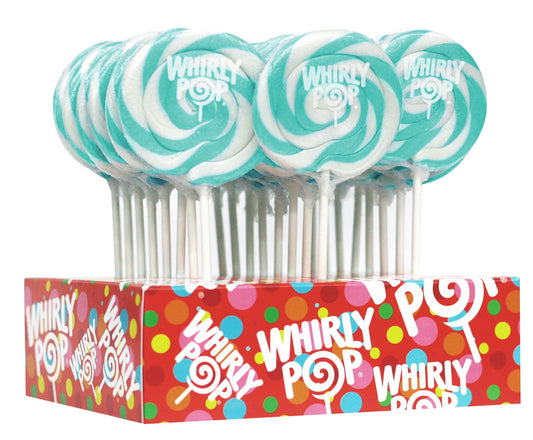 Turquoise Whirly Pop, 1.5 oz (3 inch)